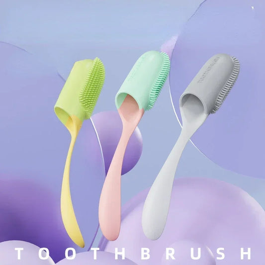 Pet Silicone Finger Wrap Oral Cleaning Toothbrush 3 Colors