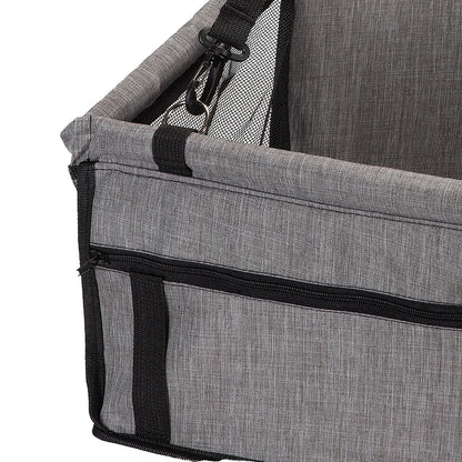 Collapsible Pet Seat Safety Harness Adjustable Straps
