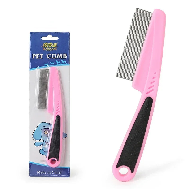 Pet Comb Removal Flea Cat Dog Stainless Steel