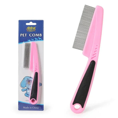 Pet Comb Removal Flea Cat Dog Stainless Steel