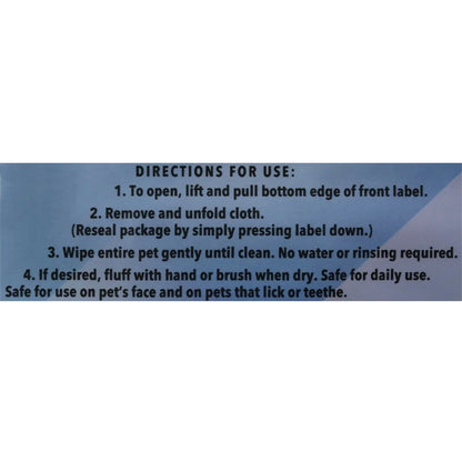 Jumbo Dog Deodorizing Wipes Moisturizing Aloe Gentle