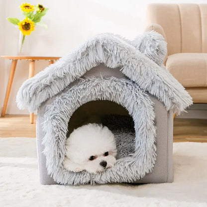 Dog Soft Comfortable House Cave Winter Warm