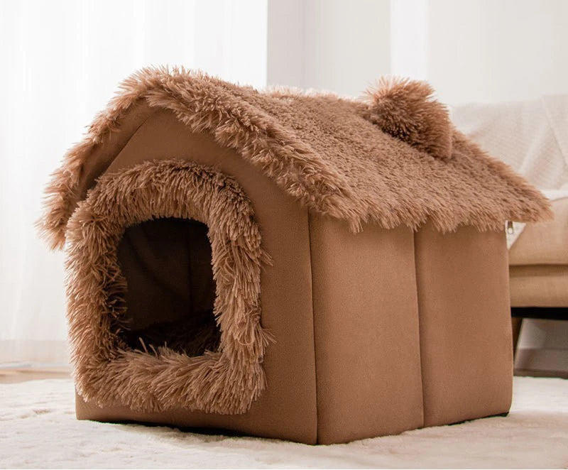 Dog Soft Comfortable House Cave Winter Warm