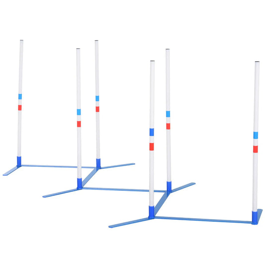 Dog Weave Pole Set, Agility Starter Kit