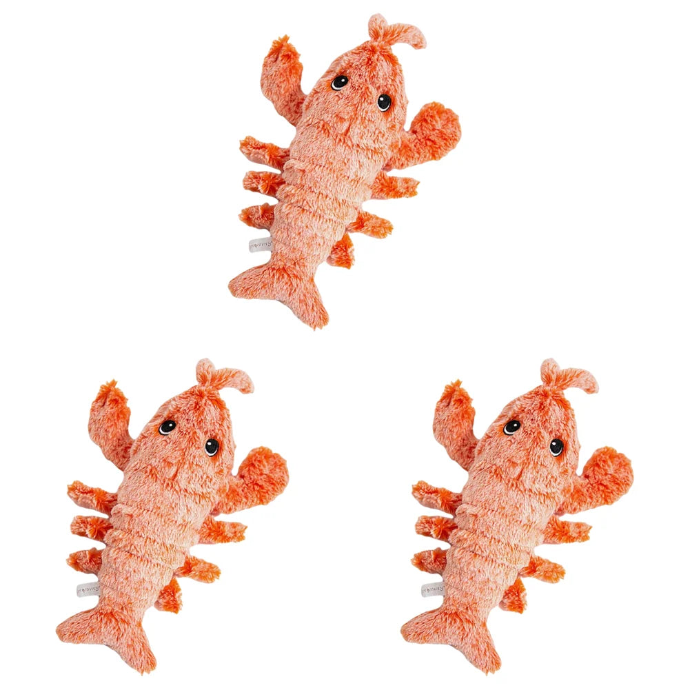 Floppy Lobster Interactive Dog Funny Plush Toy Squeak