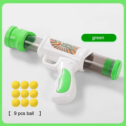 Interactive Shooter Gun Teaser Stretch 9 Mini Pompoms