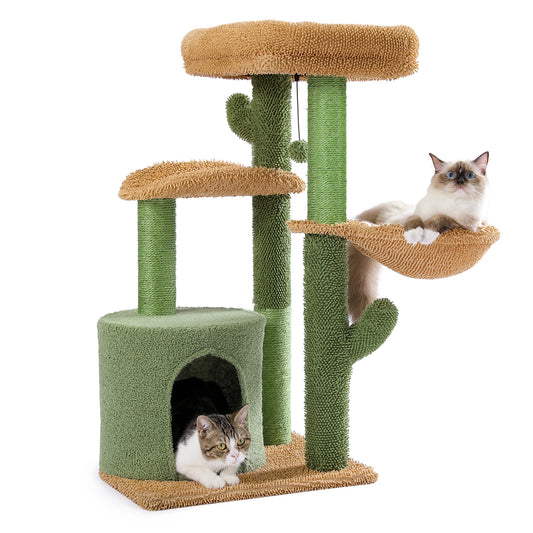 Cactus Cat Tower/House/Scratching Post/Condo/Nest/Scratcher