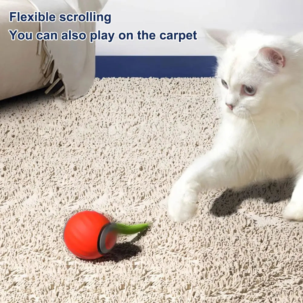 Toy Ball Electronic Interactive Pet Rechargeable Moving Bouncing