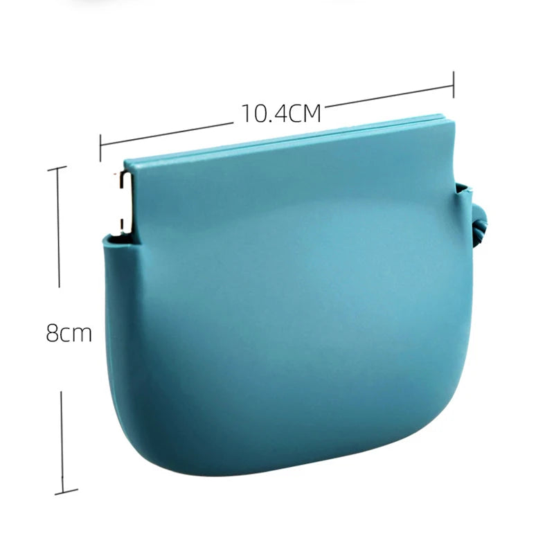 Silicone Dog Treat Bag Mini Portable Snack Pouch