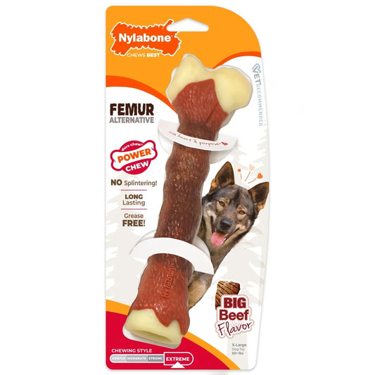 Femur Bone Chew Toy Large Dogs Dental Health