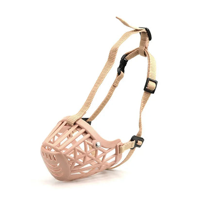 Adjustable Muzzle Safety Breathable Pet Mouth Mask