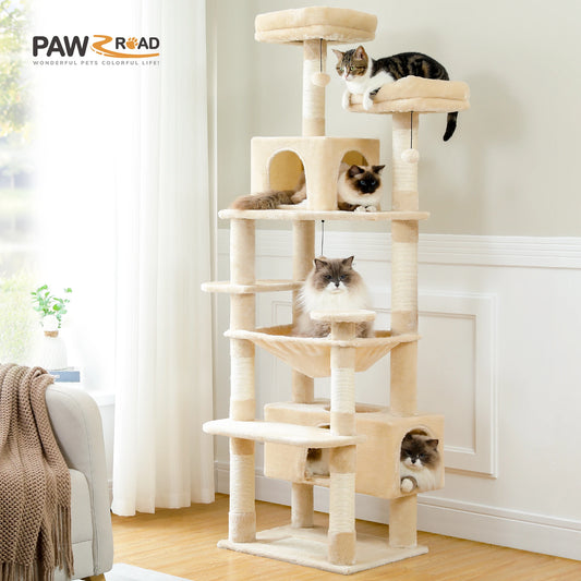 Multi-Level Tower Top Perch, Dangling Balls