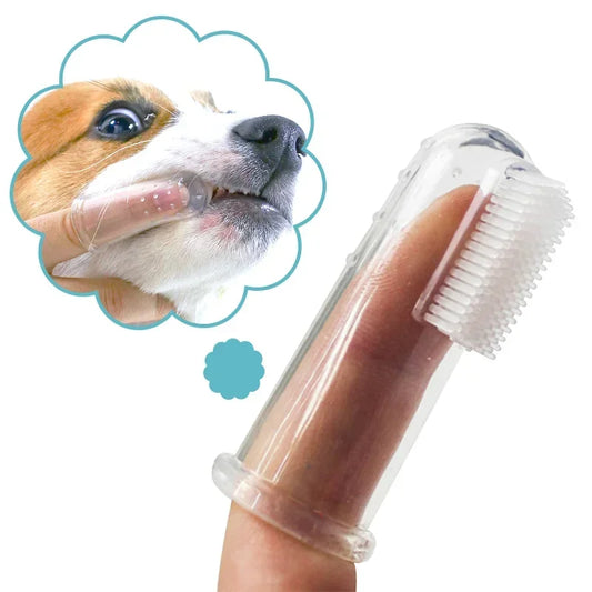Soft Finger Toothbrush Bad Breath Tartar Teeth Care