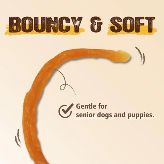 Soft Turkey Tendon Strip 3oz Natural Chewy Snack