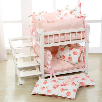 Dog Bunk Bed with Stairs