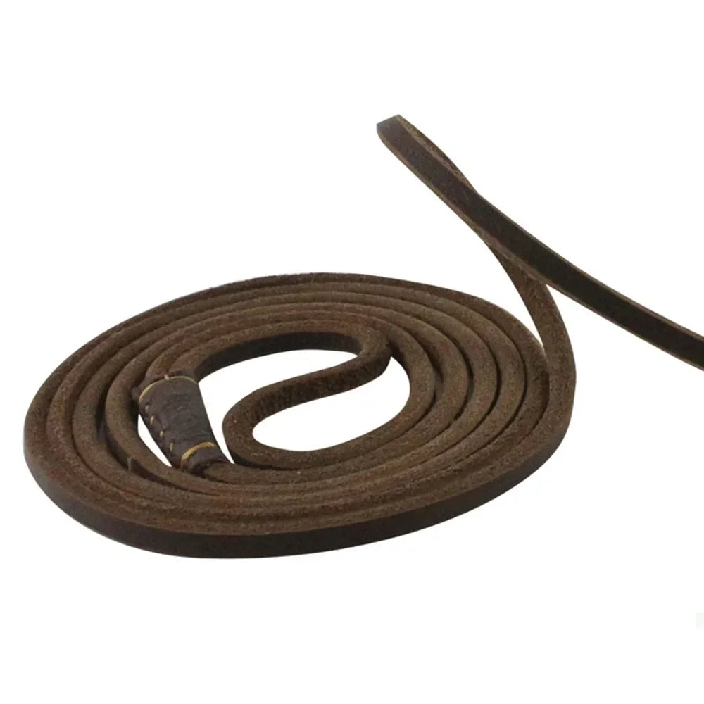 Genuine Adjustable Leather Slip Dog Leash Lightweight