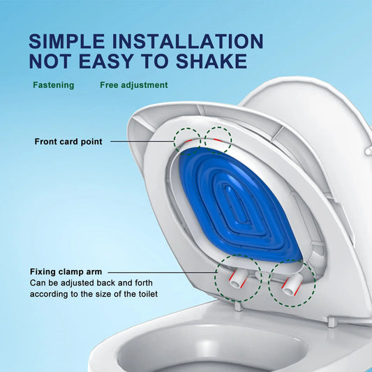 Plastic Cat Toilet Training Kit Universal Reusable