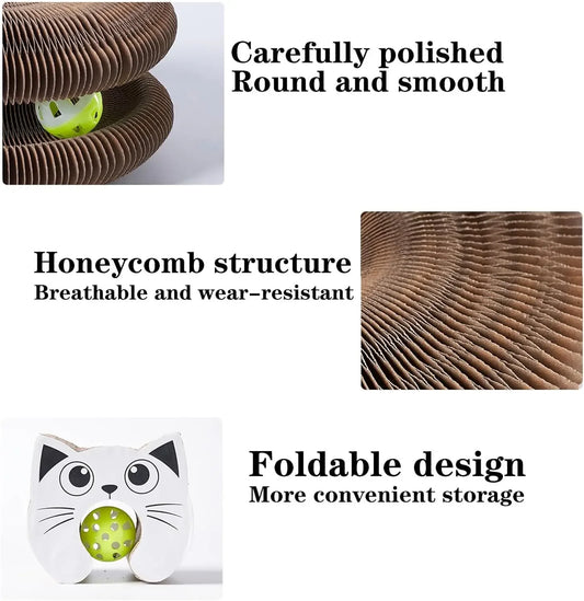 Magic Organ Cat Scratching Board Toy, Interactive