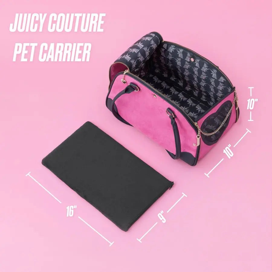Pet Carrier Stylish Hot Pink Travel Bag