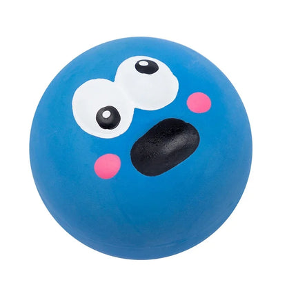 Pet Squeaky Chewing Rubber Ball Bite Resistant