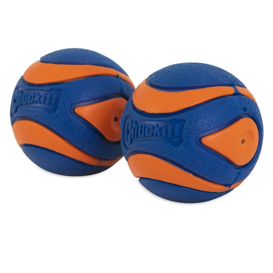 Ultra Squeaker High Bounce Floatable Fetch Toys Pack of 2 Balls