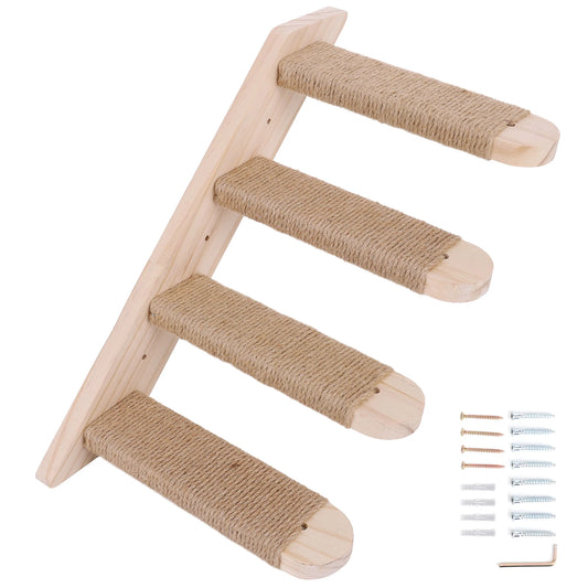 Wall Mounted Cat Climbing Frame for Cats Perch Shelves