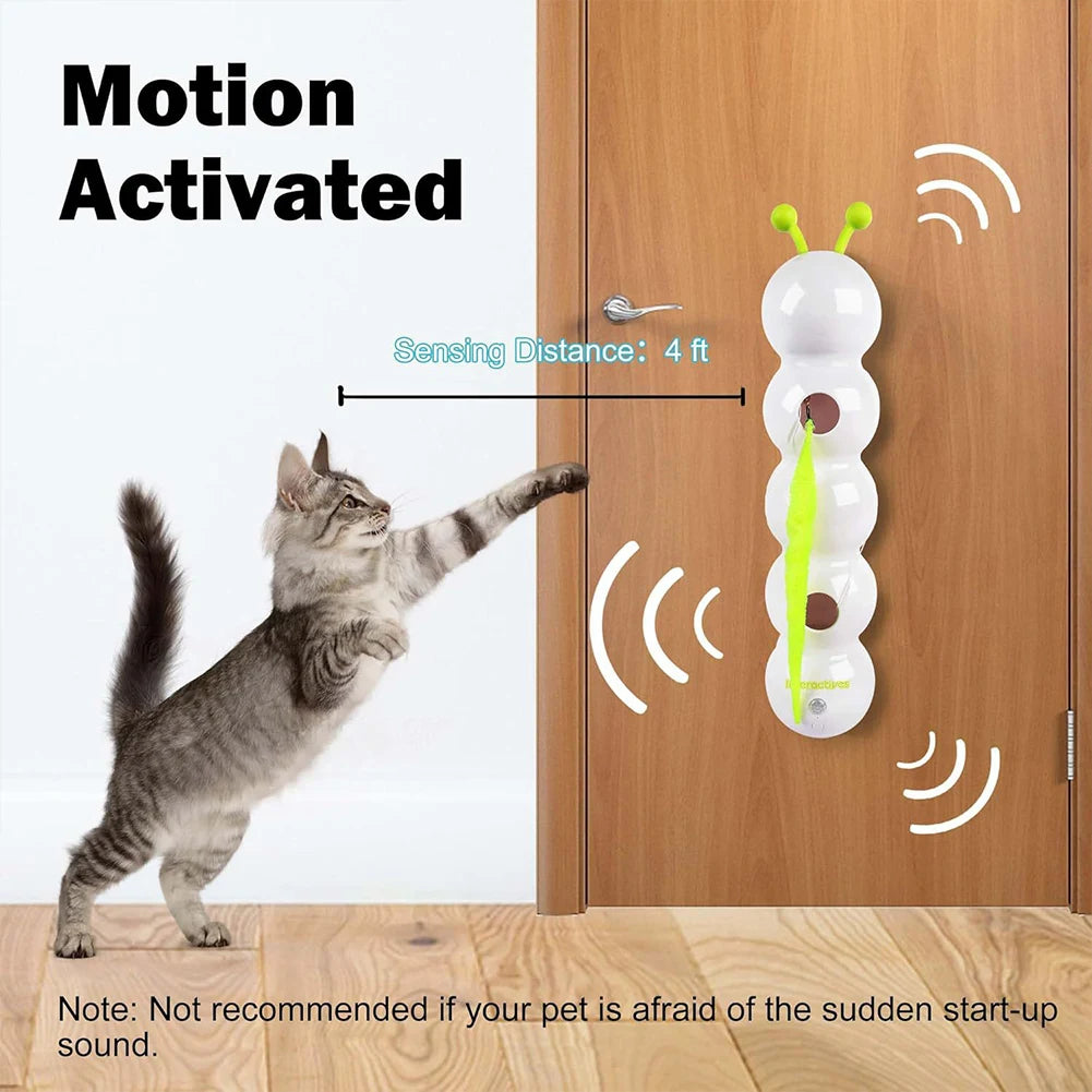 Automatic Cat Teasing Caterpillar