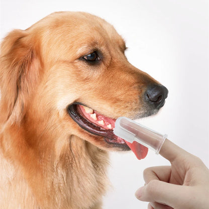 Cleaning Finger Brush For Pet Nontoxic
