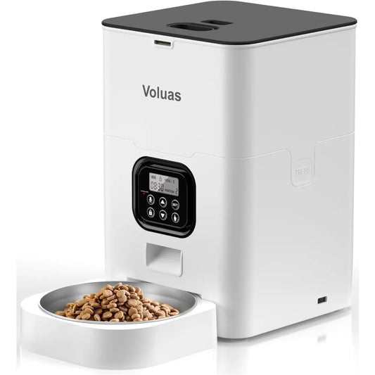 Automatic Cat Feeders - Dry Food Dispenser, Desiccant Bag