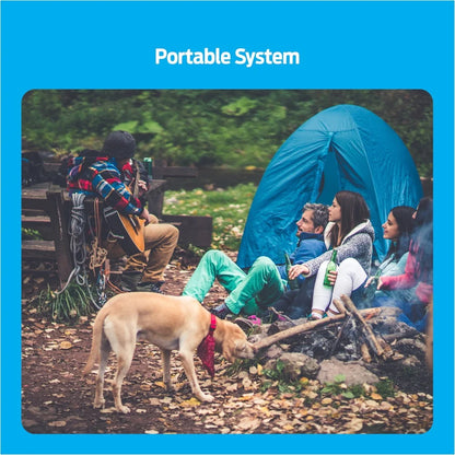 Wireless Dog Fence System Circular Adjustable Coverage ½ Acre