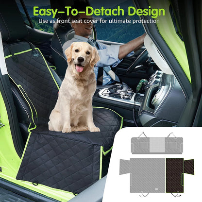 6-in-1 Pet Rear Seat Car Cushion Waterproof