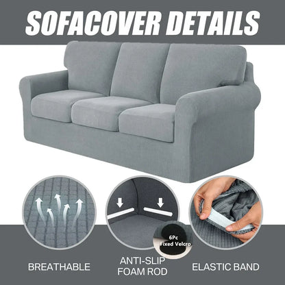 Stretch Sofa Covers for Pets Kids Furniture Protector