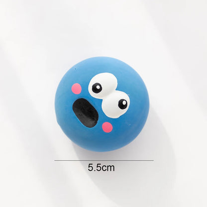 Pet Squeaky Chewing Rubber Ball Bite Resistant