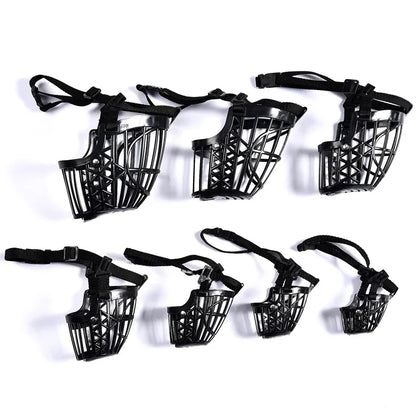 Adjustable Muzzle Safety Breathable Pet Mouth Mask