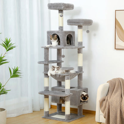 Multi-Level Tower Top Perch, Dangling Balls