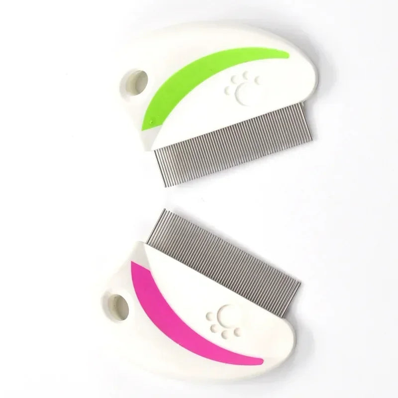 1Pcs  Multipurpose PP/Stainless Steel Comb Pets