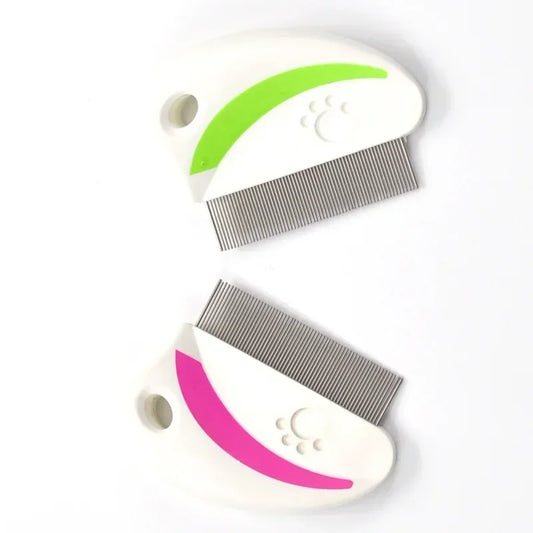 1Pcs  Multipurpose PP/Stainless Steel Comb Pets