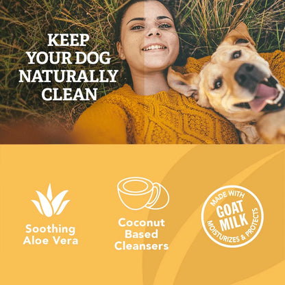 Dog Shampoo Reduces Shedding Biodegradable Safe