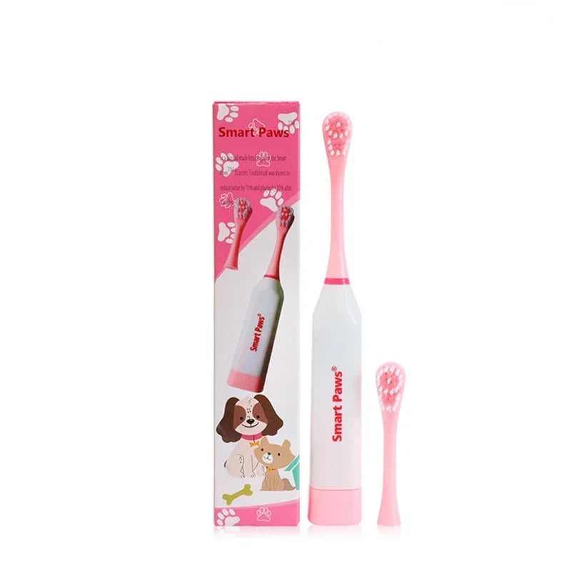 Electric Dog Tooth Brush  Non-slip Handle