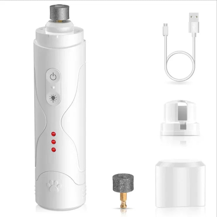 Rechargeable Pet Nail Grinder Grooming Trimmer Electric