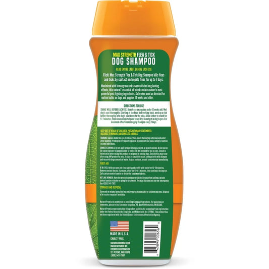 Natural Flea Tick Shampoo Dogs Essential Oils