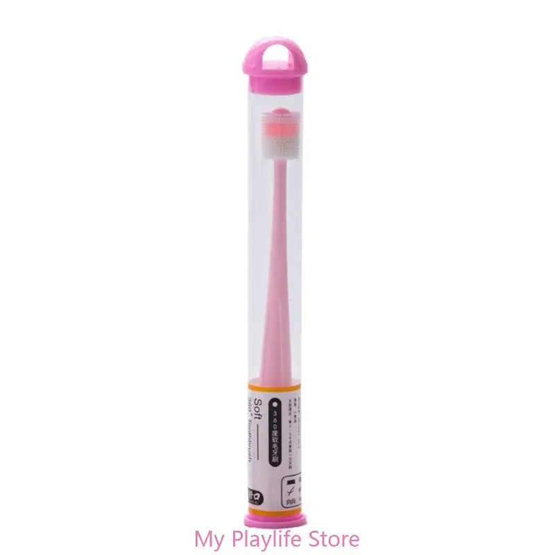 Small Toothbrush Teeth Cleaning Soft Silicone Bristle