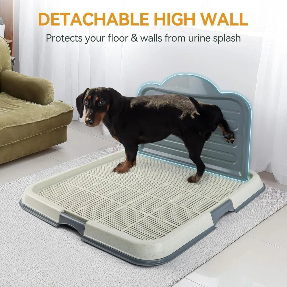 Dog Pee Pad Holder Mesh Grid & Splash Guard