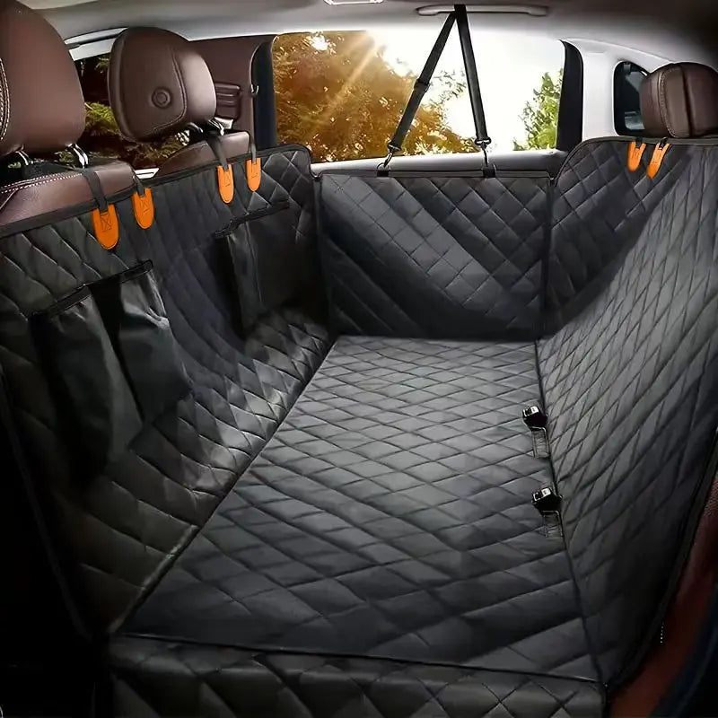 Dog Car Seat Cover Waterproof  Hammock Scratch Proof Nonslip Durable Soft Back Seat Cover for Cars Truck