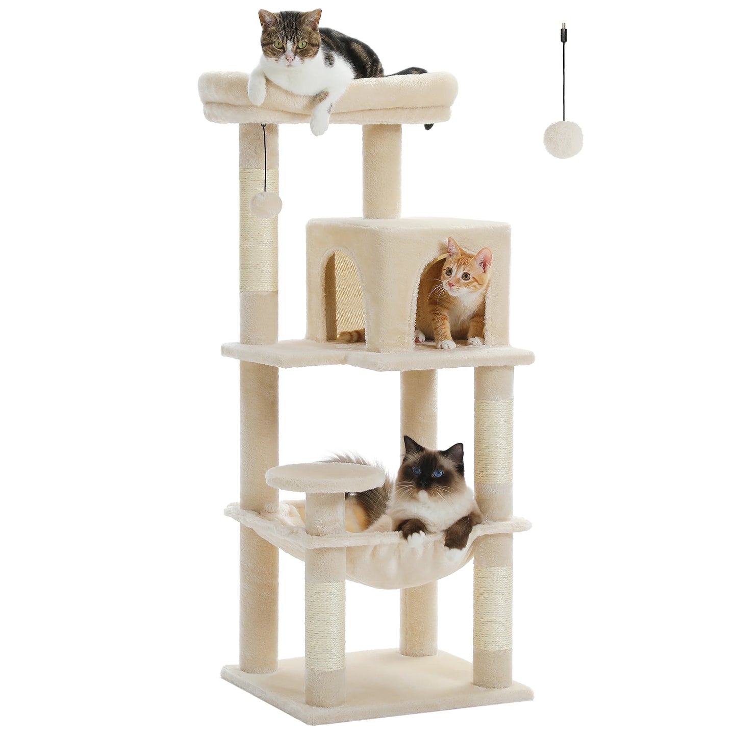 Tower for Large Cats/Large Hammock/Condo/Big Top Perch