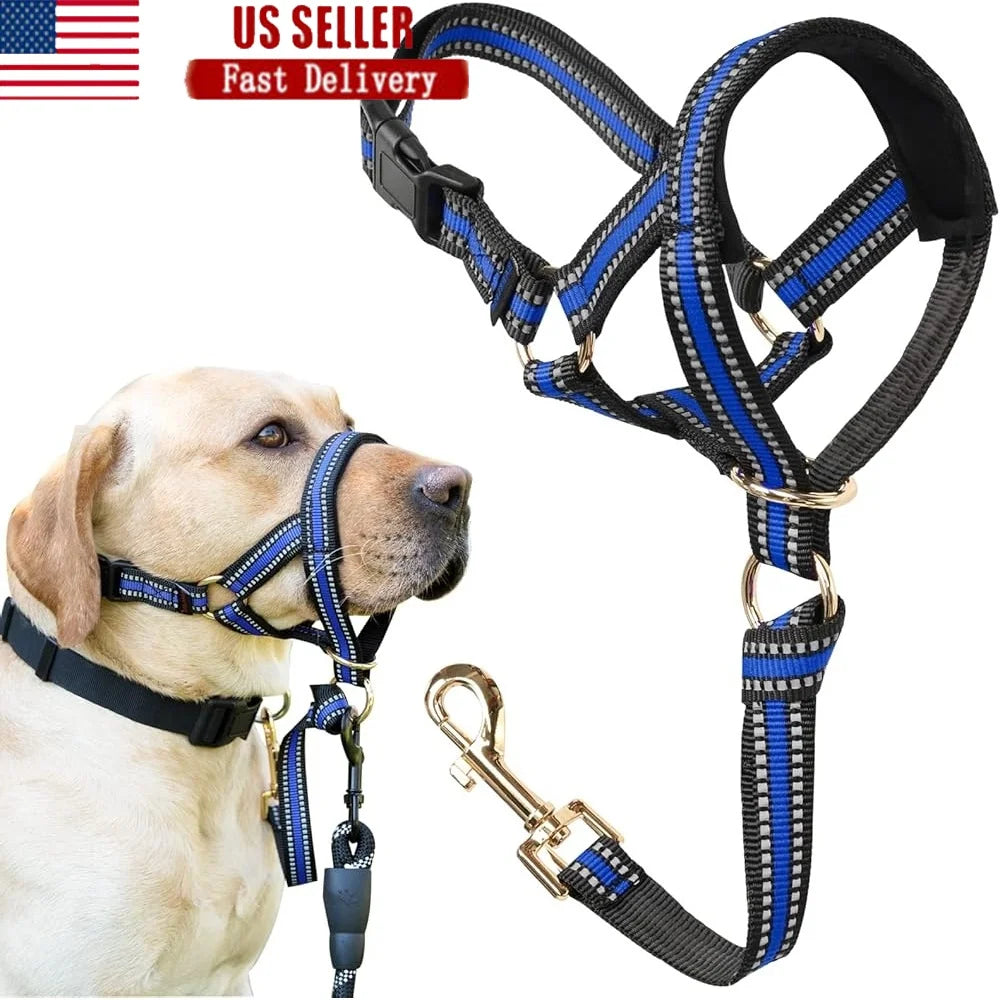 No Pull Dog Head Halter Heavy Pullers