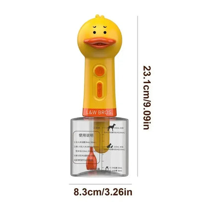 Electric Shampoo Pet Foaming Soap Dispenser