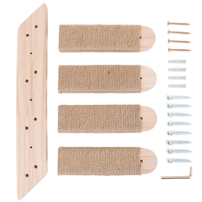 Wall Shelves Four Step Cat Climbing Perch Shelves