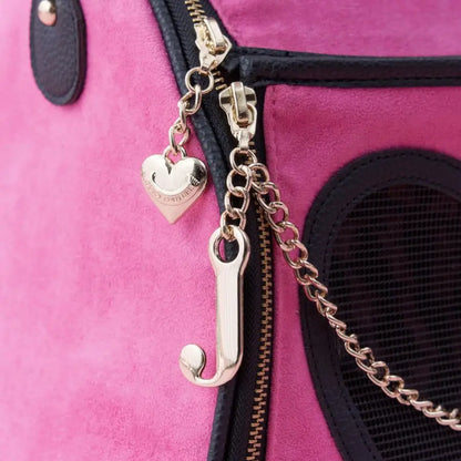 Pet Carrier Stylish Hot Pink Travel Bag