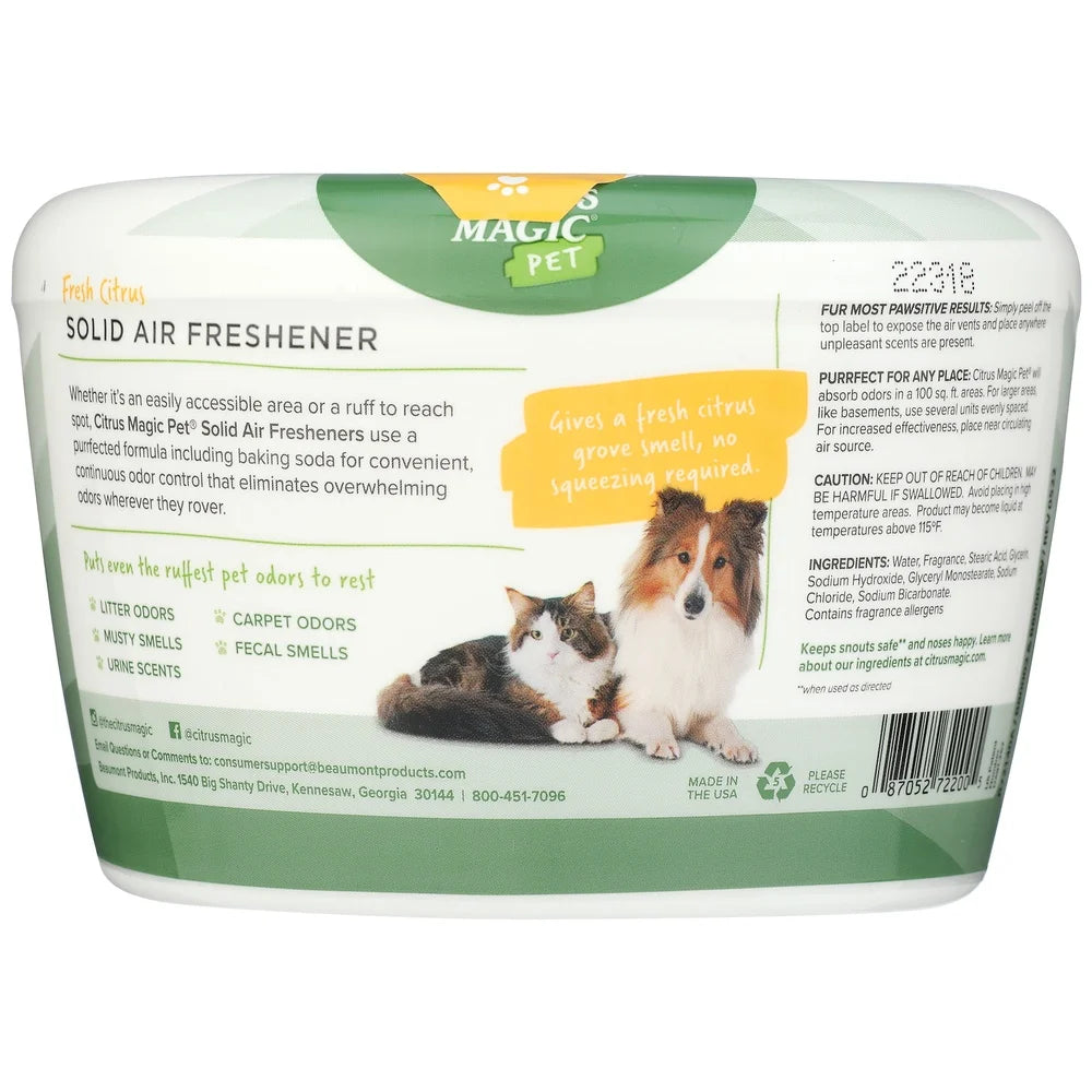 Pet Air Freshener Long Lasting Deodorizing Litter Boxes